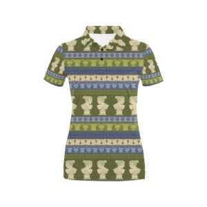 Ancient Greek Statue Print Design Lks301 Women'S Polo Shirt