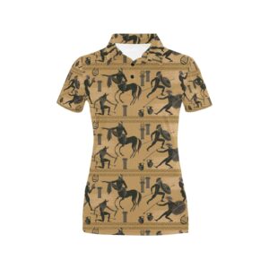 Ancient Greek Statue Print Design Lks304 Women'S Polo Shirt