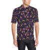 Anemone Pattern Print Design Am012 Men Polo Shirt