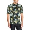 Anemone Pattern Print Design Am03 Men Polo Shirt