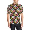 Anemone Pattern Print Design Am07 Men Polo Shirt