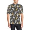 Angel Pattern Print Design 04 Men Polo Shirt