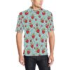 Angel Wings Heart Pattern Print Design 02 Men Polo Shirt