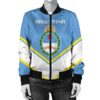 Anguilla Coat Of Arms Women Bomber Jacket Lucian Style JW5 Bomber Jacket