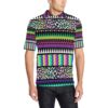 Animal Skin Aztec Rainbow Men Polo Shirt