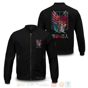 Anime Attack On Titan Survey Corps Bomber Jacket