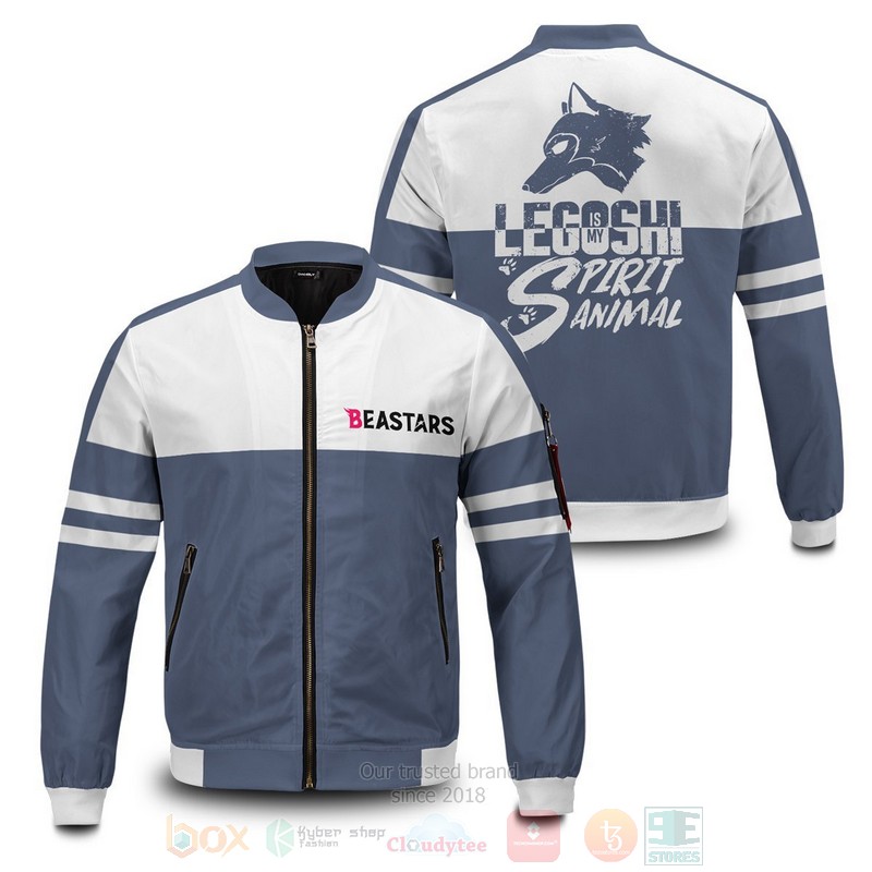 Anime Beastars Legoshi Bomber Jacket Anime Beastars Legoshi Bomber Jacket