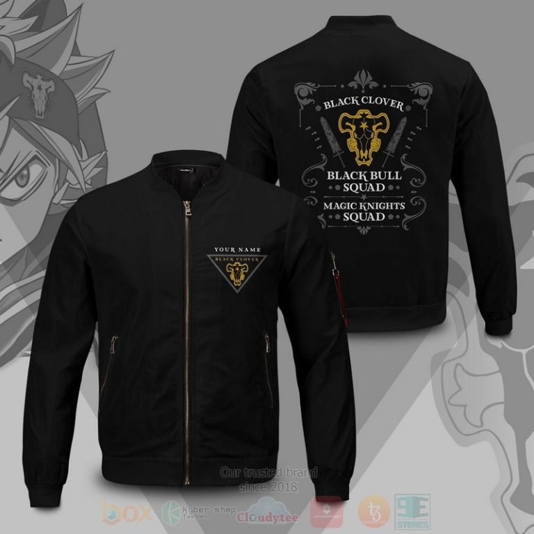 Anime-Black-Bull-Squad-Personalized-Bomber-Jacket-1