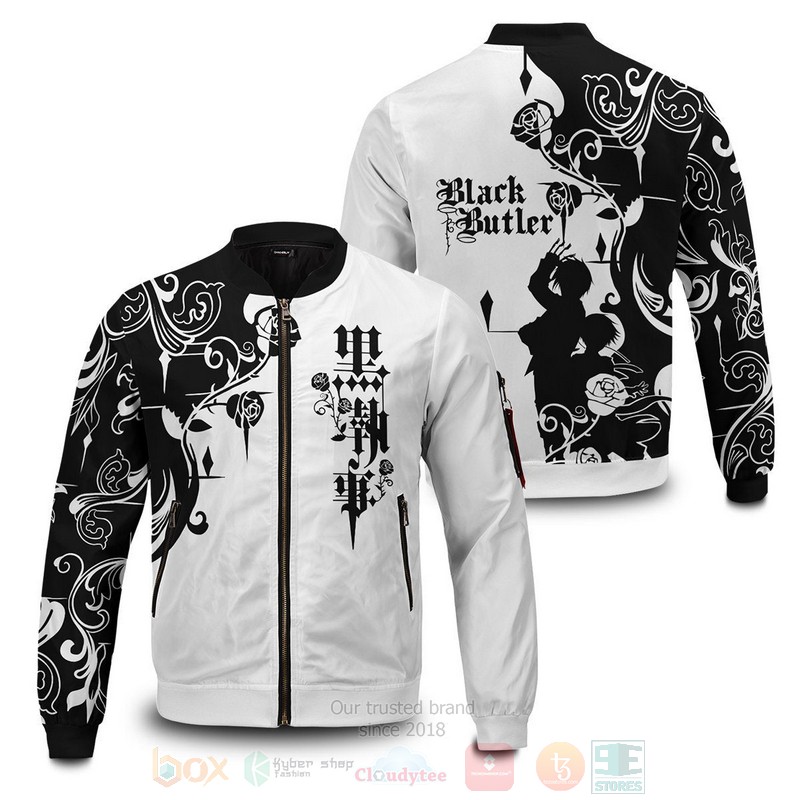 Anime Black Butler Bomber Jacket Anime Black Butler Bomber Jacket