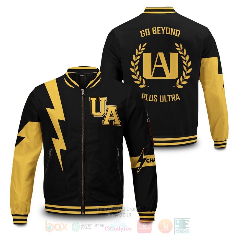 Anime Denki Chargebolt Bomber Jacket Anime Denki Chargebolt Bomber Jacket