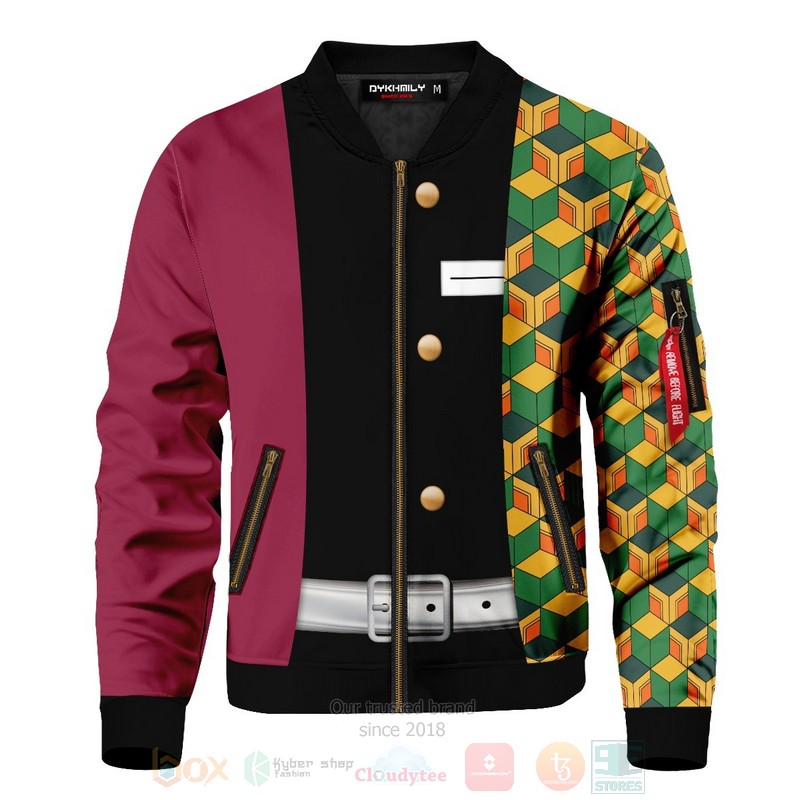 Anime Giyu Tomioka Bomber Jacket Anime Giyu Tomioka Bomber Jacket
