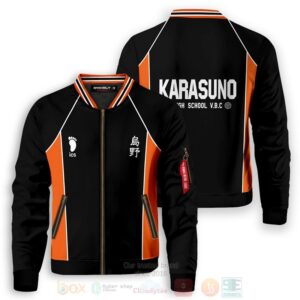 Anime Haikyuu Karasuno Bomber Jacket