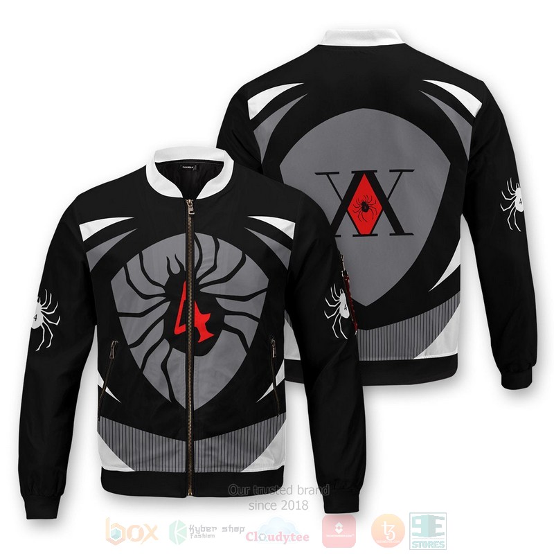 Anime Hunterxhunter Spider Bomber Jacket Anime Hunterxhunter Spider Bomber Jacket