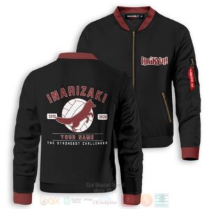 Anime Inarizaki The Strongest Challenger Personalized Bomber Jacket