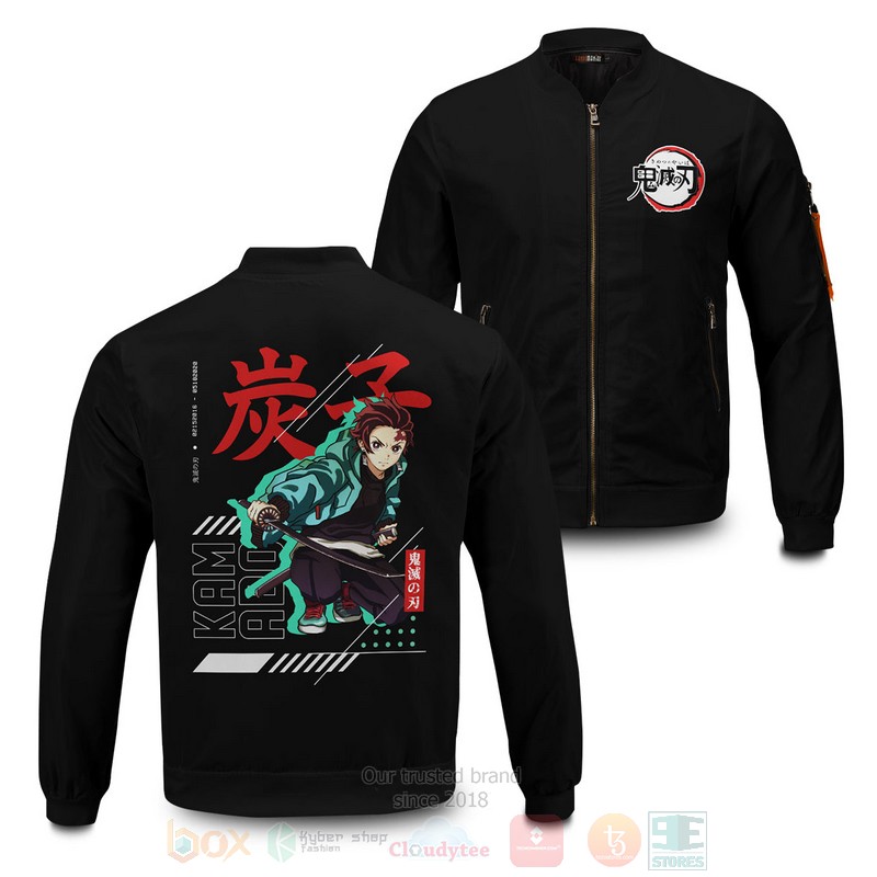 Anime Kamado Tanjiro Bomber Jacket Anime Kamado Tanjiro Bomber Jacket
