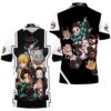 Anime Kimetsu No Yaiba Poster Polo shirt