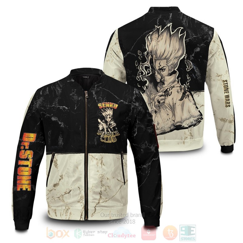 Anime Kingdom Of Science Bomber Jacket Anime Kingdom Of Science Bomber Jacket