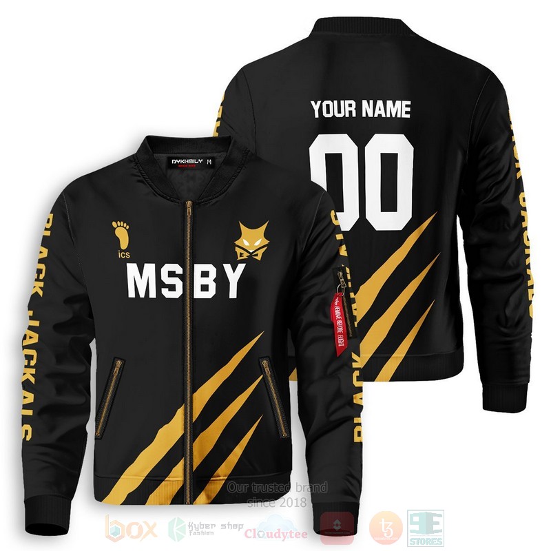 Anime Msby Black Jackals Personalized Bomber Jacket Anime Msby Black Jackals Personalized Bomber Jacket