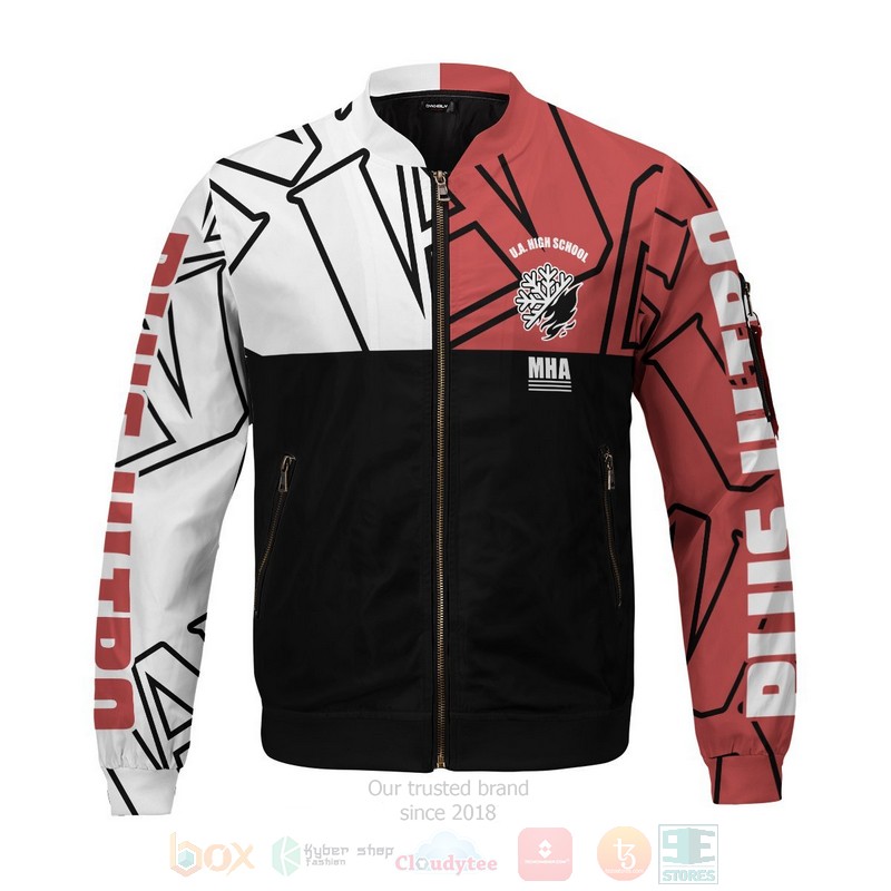 Anime My Hero Academia Todoroki Bomber Jacket Anime My Hero Academia Todoroki Bomber Jacket