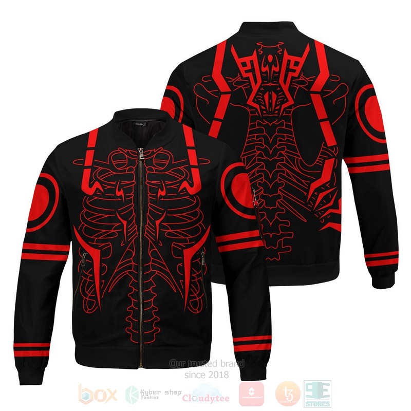 Anime Rib Sukuna Bomber Jacket Anime Rib Sukuna Bomber Jacket