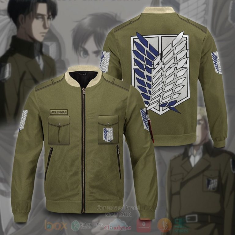 Anime-Survey-Corps-Uniform-Personalized-Bomber-Jacket-1