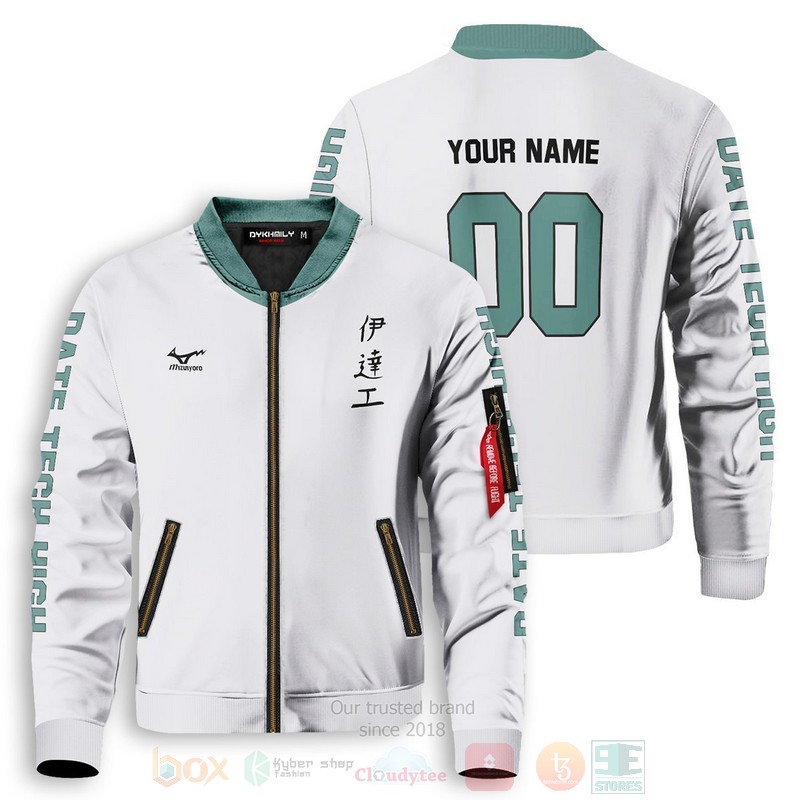 Anime Team Datekou Personalized Bomber Jacket Anime Team Datekou Personalized Bomber Jacket