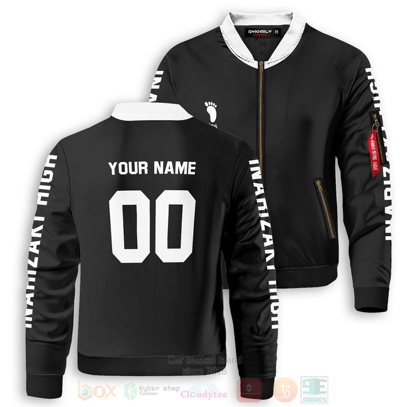 Anime Team Inarizaki Personalized Bomber Jacket Anime Team Inarizaki Personalized Bomber Jacket