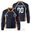 Anime Team Karasuno Personalized Bomber Jacket