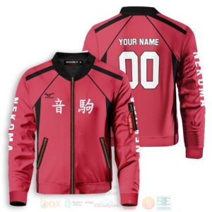 Anime Team Nekoma Personalized Bomber Jacket