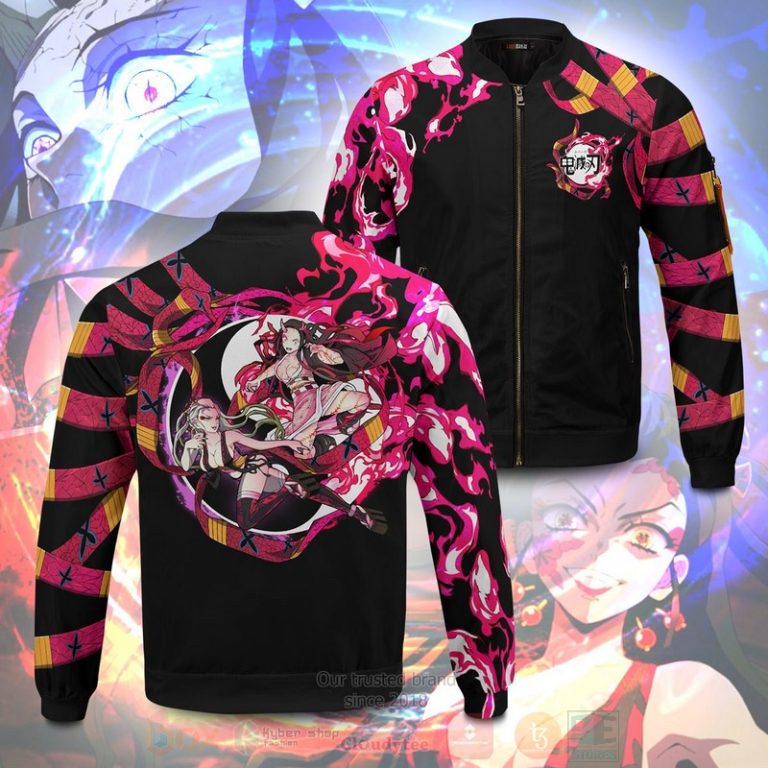 Anime-Yin-Yang-Nezuko-Daki-Bomber-Jacket-1