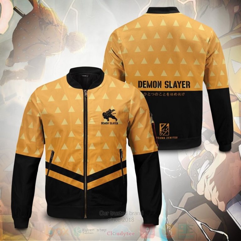 Anime-Zenitsu-God-Speed-Bomber-Jacket-1