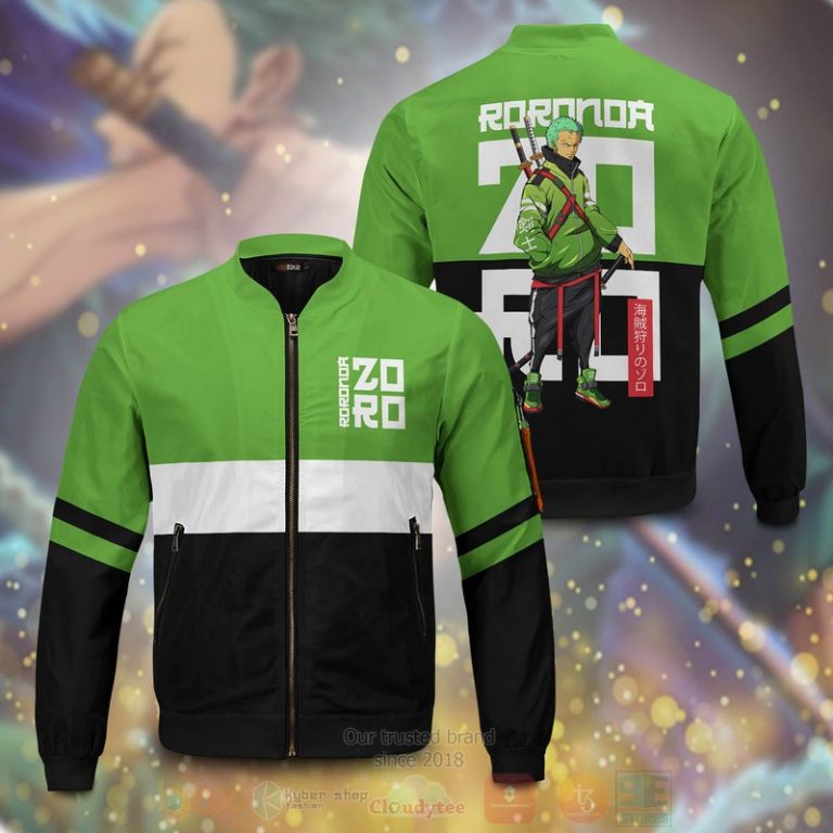 Anime-Zoro-Samurai-One-Piece-Bomber-Jacket-1