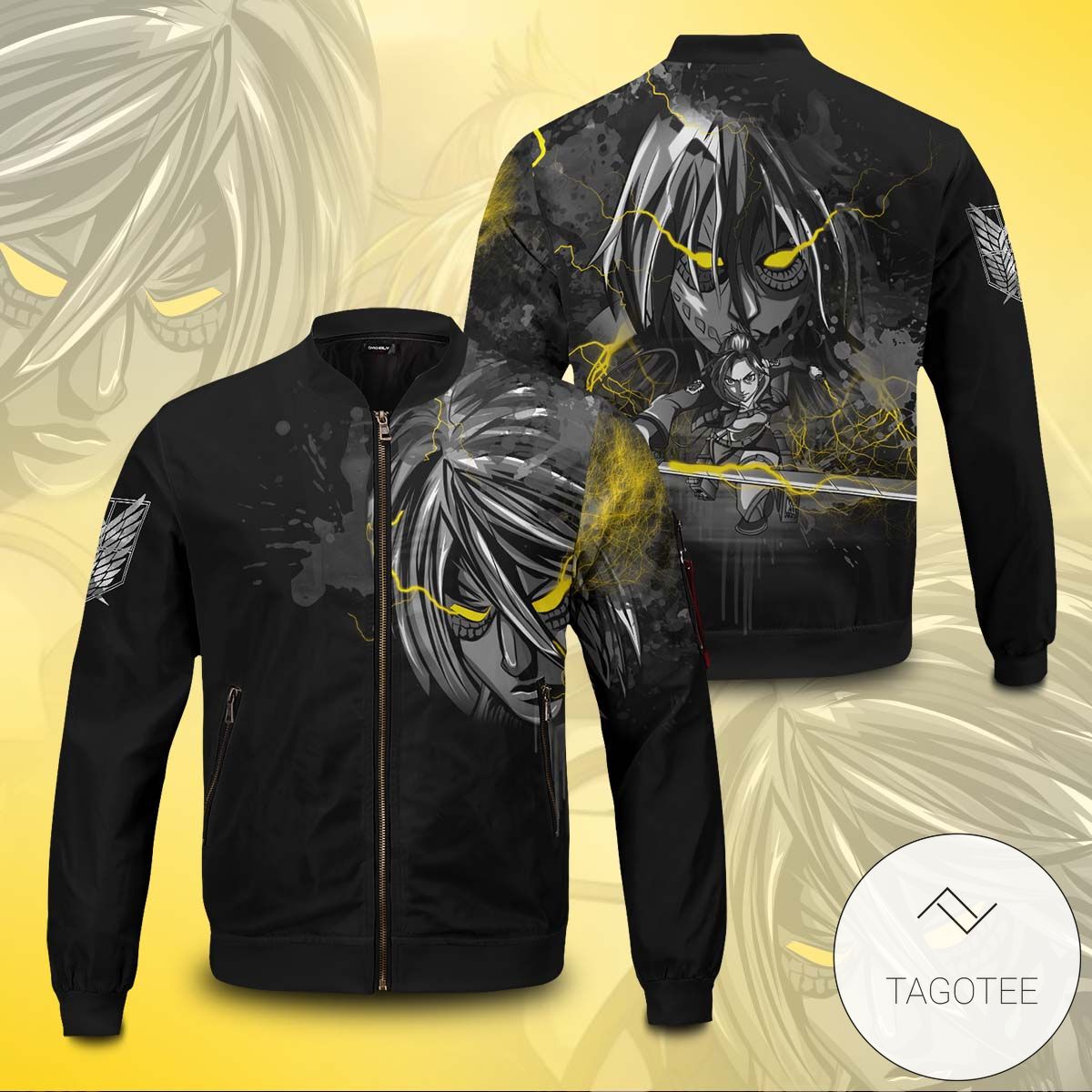 Annie Summoning Titan Bomber Jacket Annie Summoning Titan Bomber Jacket