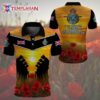 Anzac Day Lest We Forget Royal Air Force Polo Shirt 3D Full Printing