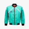 Aoba Johsai High Libero Bomber Jacket Custom Haikyuu Cosplay Costumes Bomber Jacket