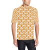 Appendix Cancer Pattern Print Design 02 Men Polo Shirt