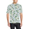 Apple Blossom Pattern Print Design Ab04 Men Polo Shirt