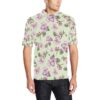 Apple Blossom Pattern Print Design Ab05 Men Polo Shirt