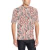 Apple Pattern Print Design Ap04 Men Polo Shirt