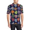 Apple Pattern Print Design Ap05 Men Polo Shirt