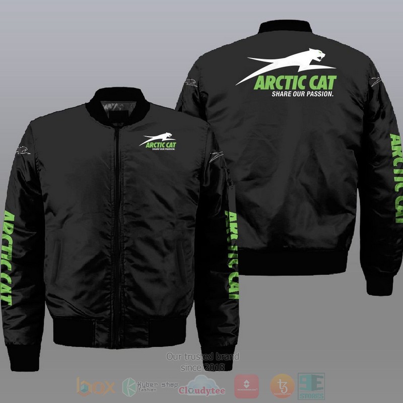 Arctic Cat Share Our Passion Car Bomber Jacket Arctic Cat Share Our Passion Car Bomber Jacket