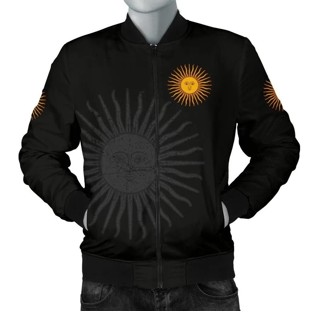 Argentina Men's Bomber Jacket A7 Bomber Jacket Argentina Men's Bomber Jacket A7 Bomber Jacket