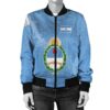 Argentina Of The Congo Christmas Coat Of Arms Women Bomber Jacket X Style J78 Bomber Jacket