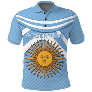 Argentina Polo Shirt - Vibes Version K8