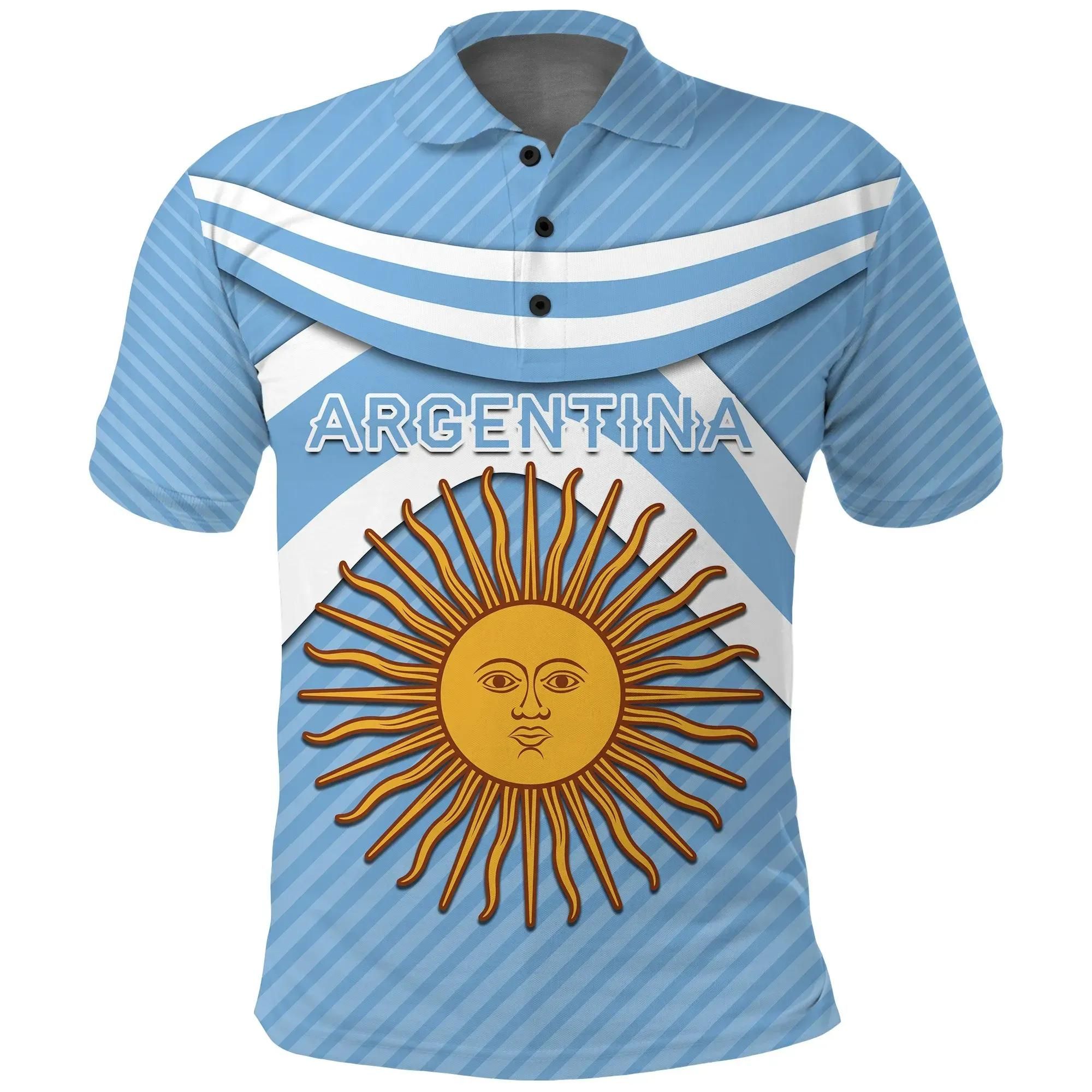 Argentina Polo Shirt - Vibes Version K8 Argentina Polo Shirt - Vibes Version K8