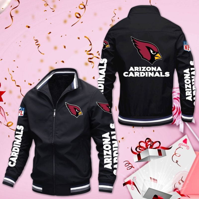 Arizona Cardinals 3D Bomber Jacket Arizona Cardinals 3D Bomber Jacket