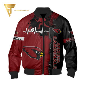 Arizona Cardinals Football Team Full Printing Bomber Jacket