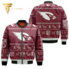 Arizona Cardinals Ugly Christmas Full Printing Bomber Jacket