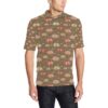 Armadillo Pattern Print Design 04 Men Polo Shirt
