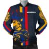 Armenia Lion Men's Bomber Jacket Bn10 Bomber Jacket